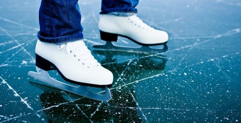 Georgetti Park Ice Skating in Rutland