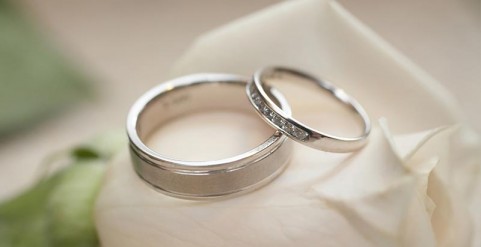 Wedding rings and jewelry