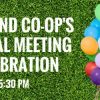 Rutland Co-op’s Annual Meeting and Celebration Rutland Co-op Annual Meeting