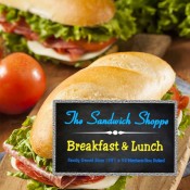 Welcome New Member! The Sandwich Shoppe. The Sandwich Shoppe