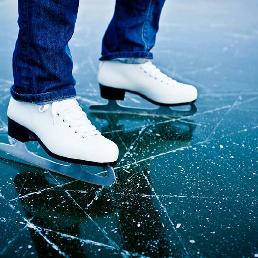 Georgetti Park Ice Skating in Rutland
