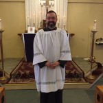 Father Andrew Carlson of All Saints' Anglican Church in Rutland Vermont.
