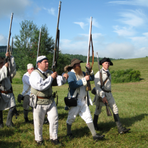 Hubbardton-Battlefield-Monument-reinactment-2