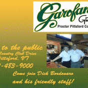 Welcome New Member: Garofano’s Grille Garofano's Grille Proctor Pittsford rutland vt