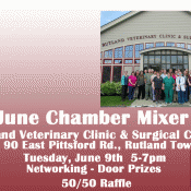Rutland Veterinary Clinic and Surgical Center To Host June Chamber Mixer Rutland Veterinary Clinic Rutland Vermont