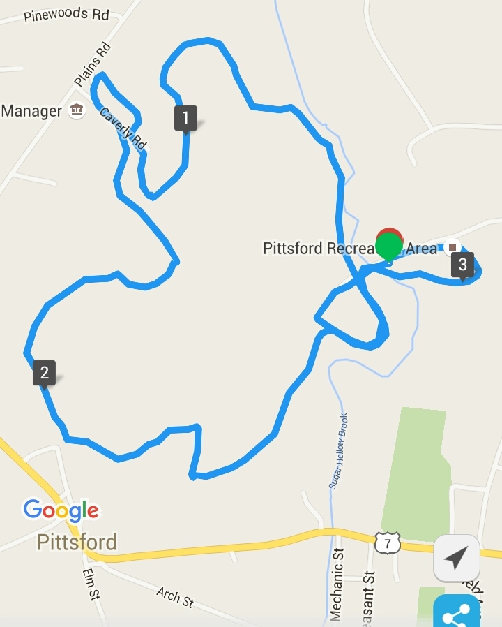 1 mile trail run