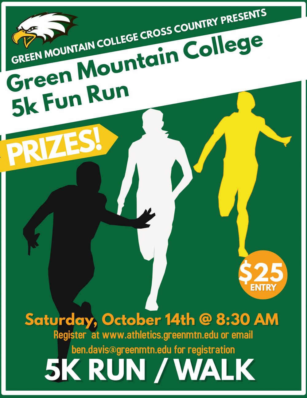 Green Mountain College 5k Fun Run Walk Rutland Region