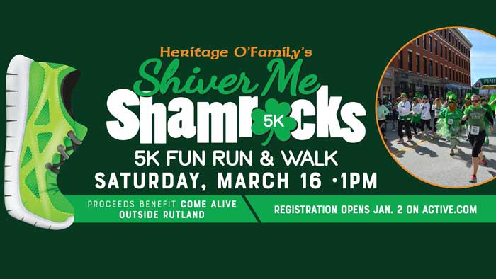 Shiver Me Shamrocks 5k Run Walk Rutland Region Chamber Of