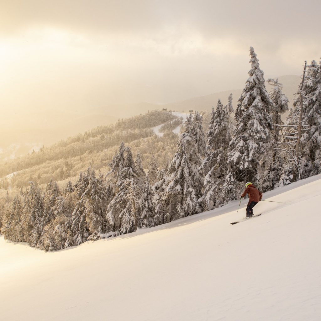 skiing at Killington