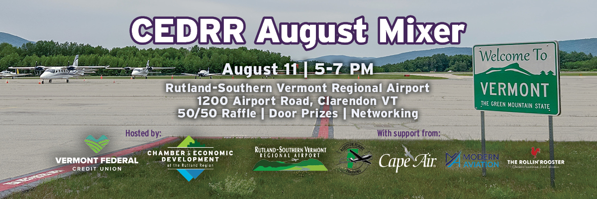 CEDRR August Mixer Hosted by Vermont Federal Credit Union