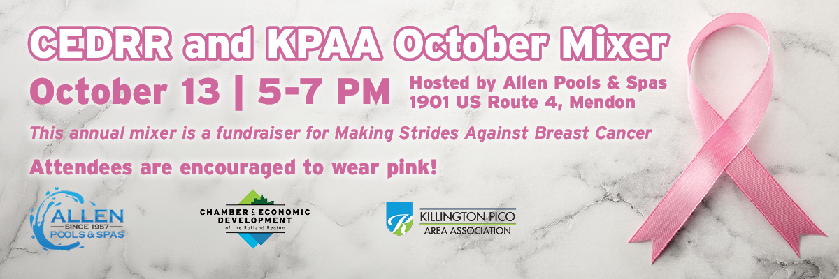 CEDRR and KPAA Joint Mixer at Allen Pools & Spas October 13