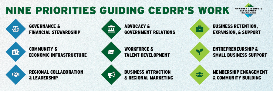 Nine Priorities Guiding CEDRR's Work